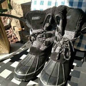 Khombu ladies waterproof boot